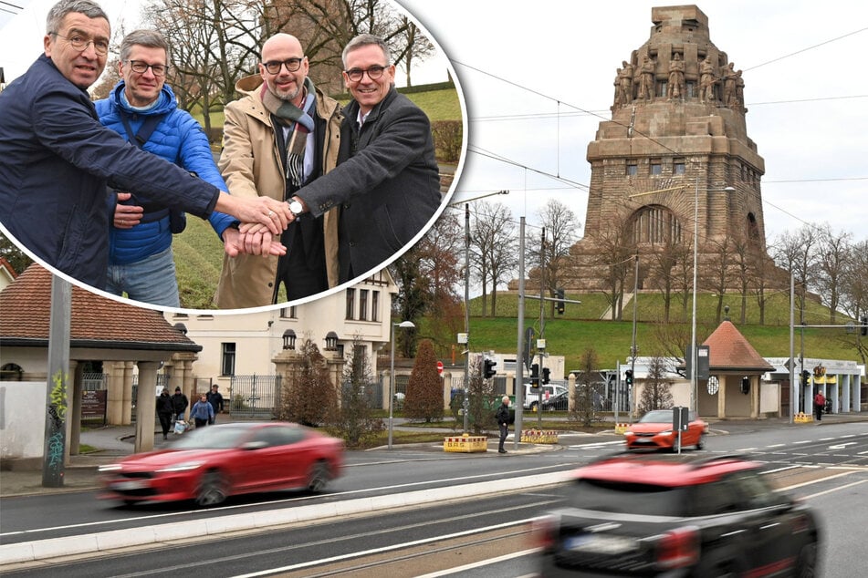 Leipzig: Nach neun Monaten Bauzeit: Wichtige Leipziger Straße endlich wieder frei