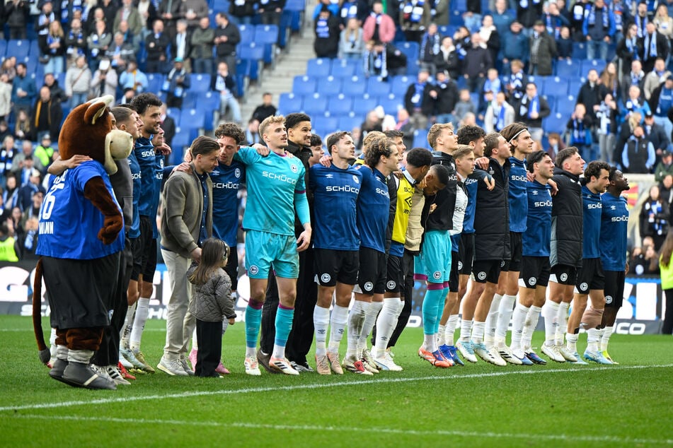Arminia Bielefeld feierte einen 2:1-Heimspielerfolg gegen den SV Darmstadt 98.