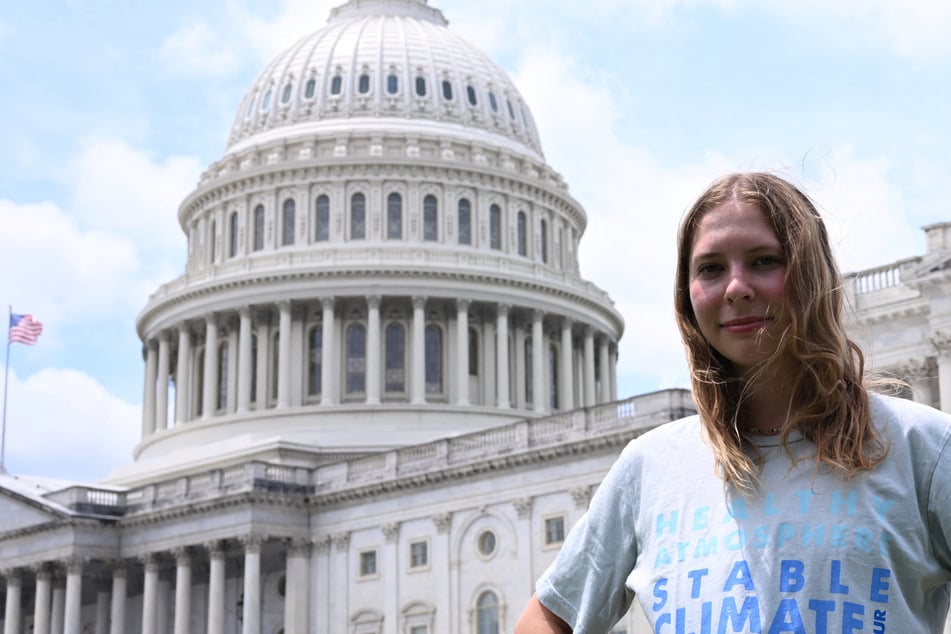 Eva Lighthiser (19) is the lead plaintiff in the youth case against the Trump administration's climate policies.