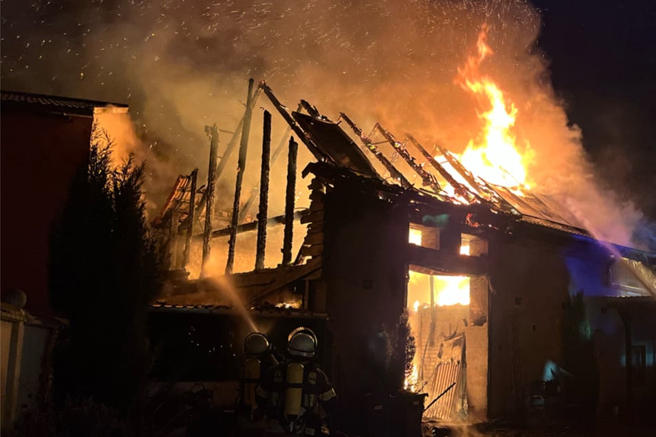 Hoher Schaden nach Scheunenbrand: War es Brandstiftung?