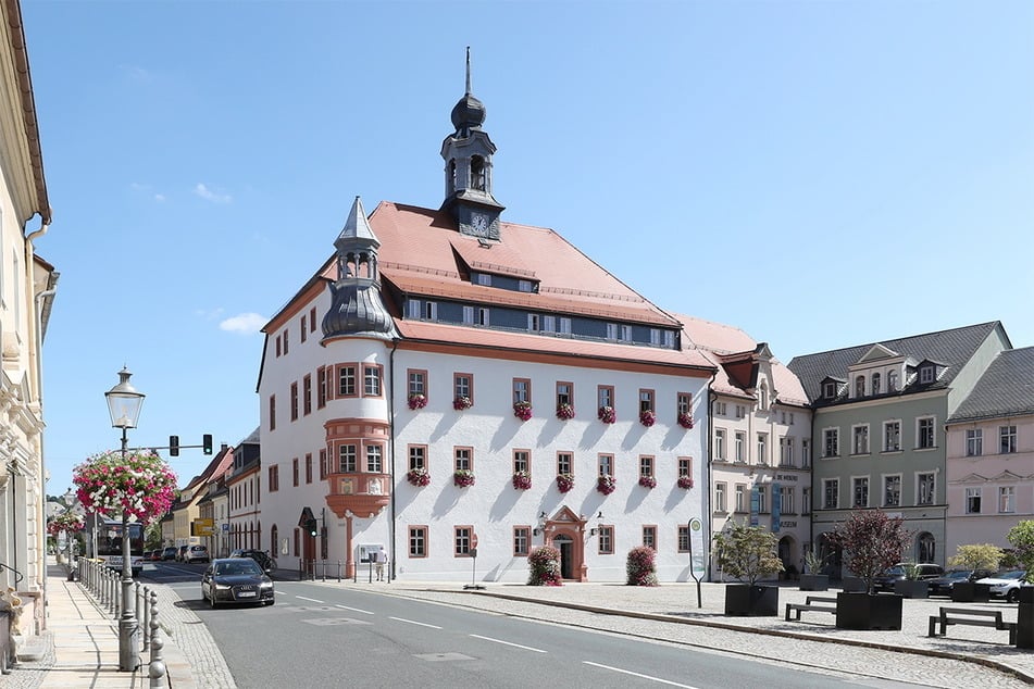 Das Rathaus in Oederan wurde Dank Drymat von Feuchtigkeit befreit.