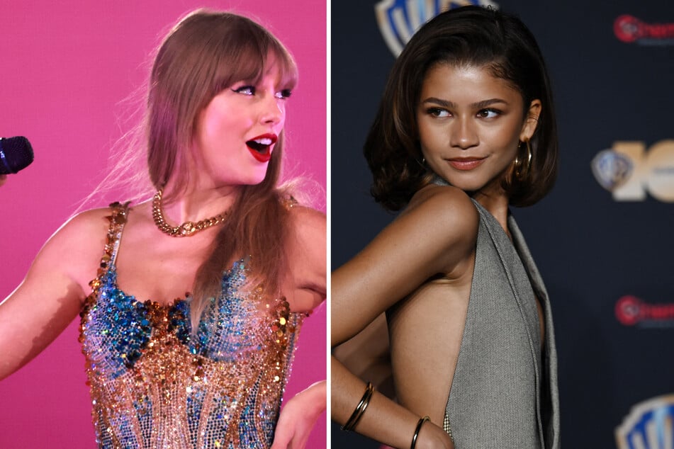 Taylor Swift (l.) and Zendaya were both teased as potential upcoming guests on Hot Ones in a social media post shared on Tuesday.