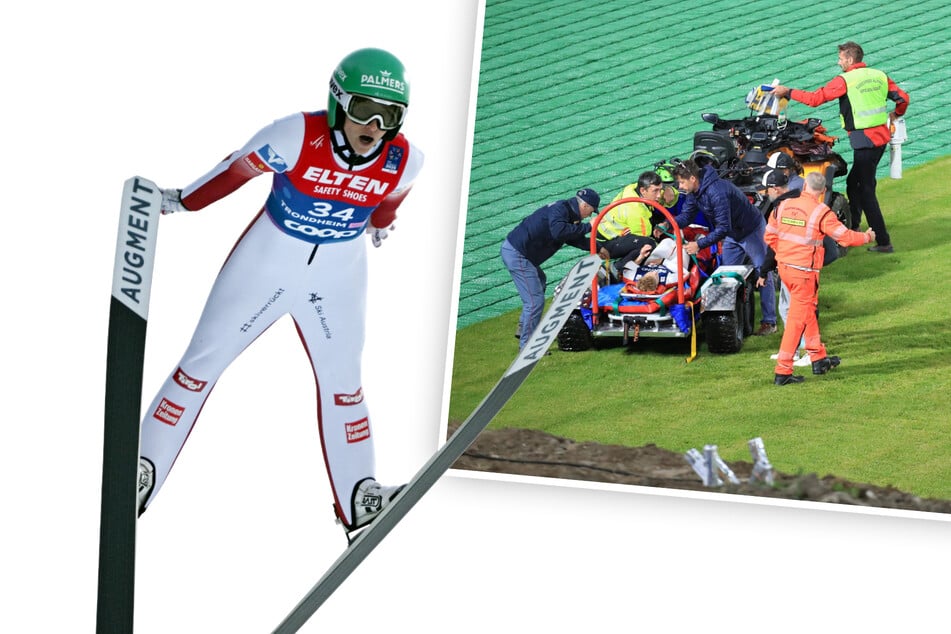 Diagnose da! Beendet schlimmer Sturz Karriere von Skisprung-Star?