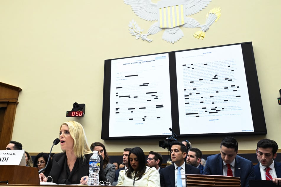 Pam Bondi attempted to evade the subject of Jeffrey Epstein after being grilled by Democrats.