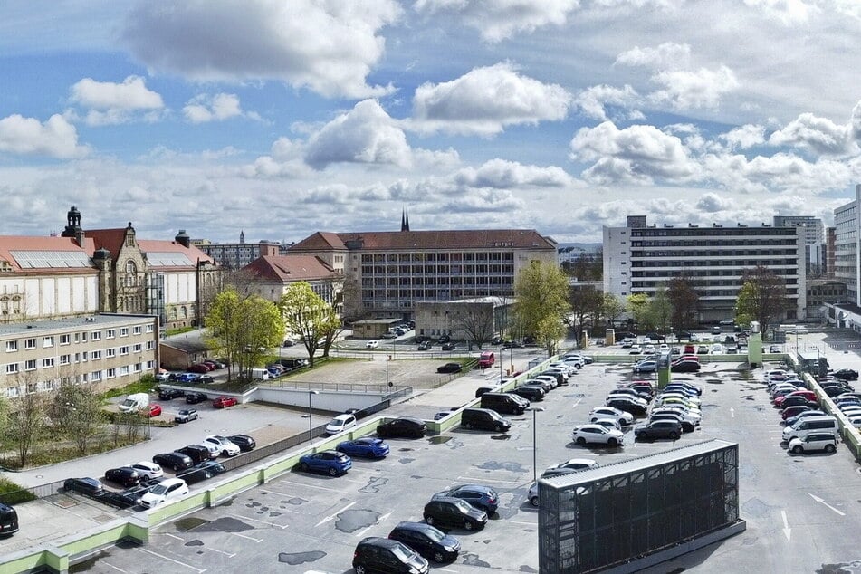 Der Marienplatz - hier könnte die neue Niners-Halle entstehen.