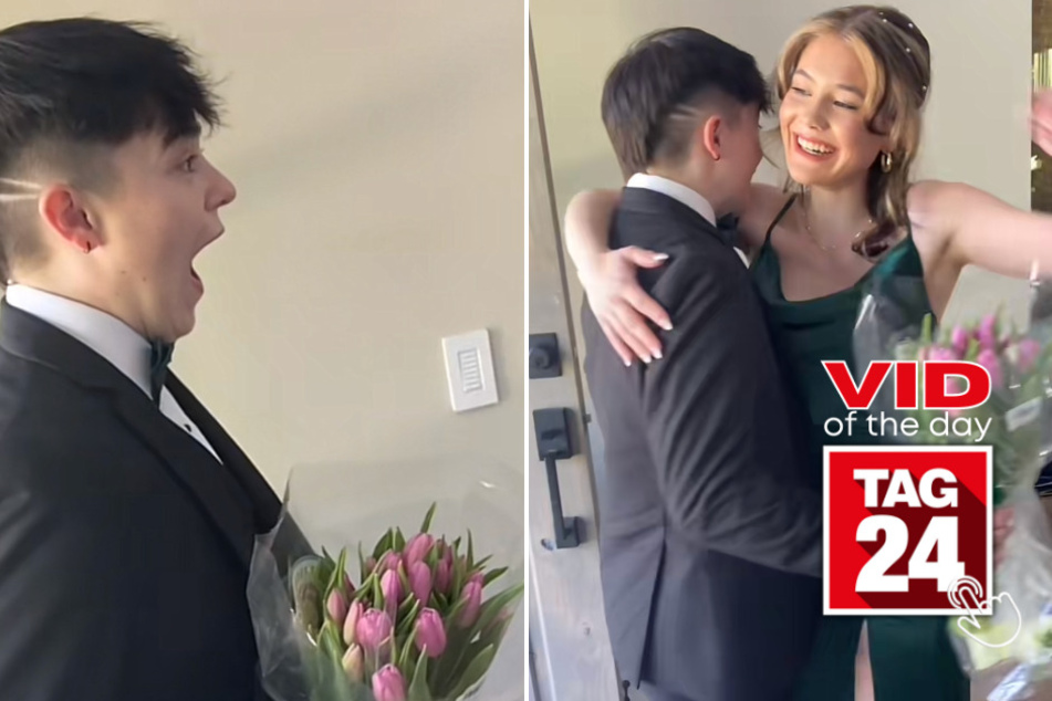 viral videos: Viral Video of the Day for June 15, 2023: TikTok swoons over unforgettable prom reaction