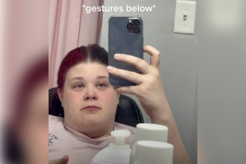 TikTok user Madison tried to wax her private parts without professional help.