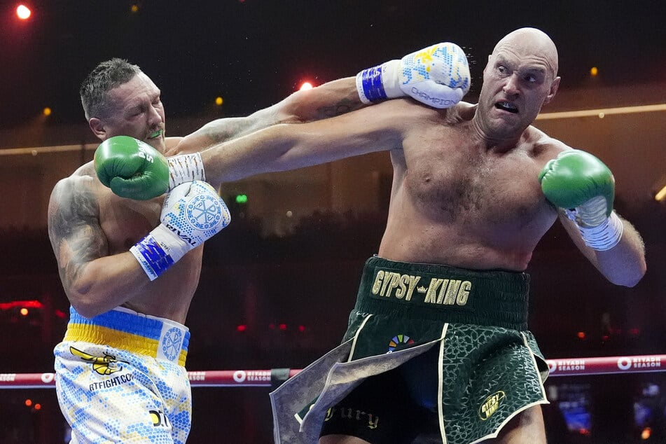 Am 18. Mai 2024 boxte Fury (r.) gegen Oleksandr Usyk (37, l.) und verlor das Duell.