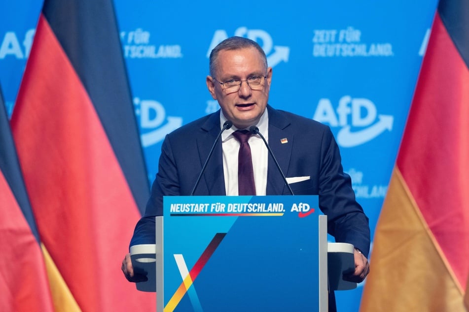 Tino Chrupalla (51) glaubt fest an den Erfolg der AfD bei den bevorstehenden Landtagswahlen.