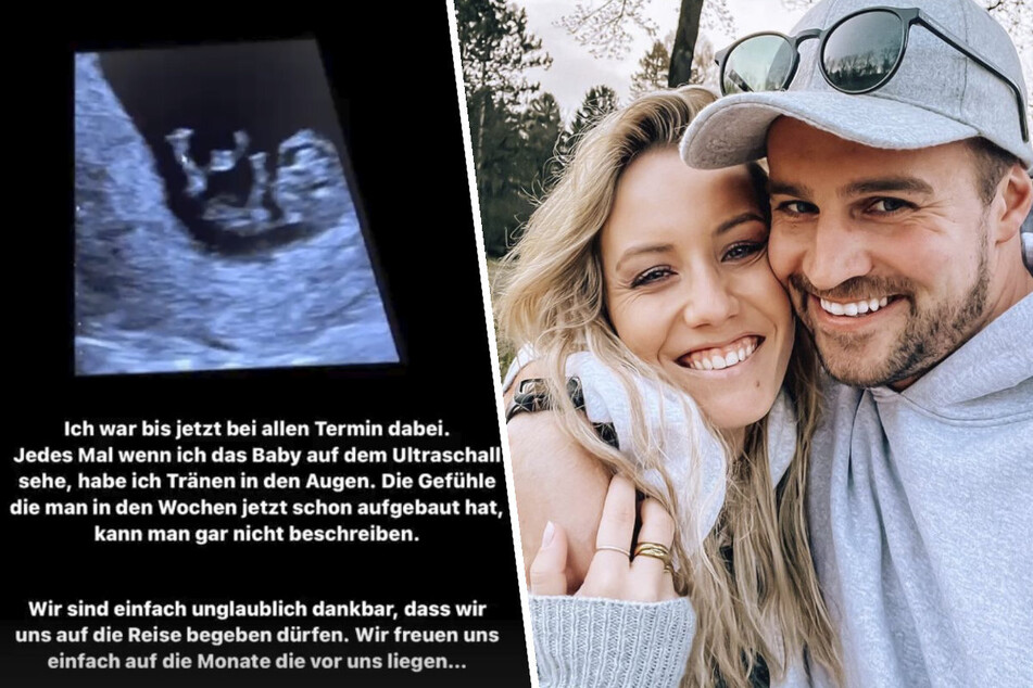Alexander Hindersmann (34) und Laura Papendick (34) freuen sich auf ihren ersten Nachwuchs.