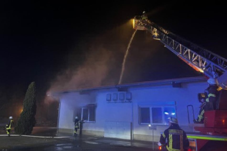 In der Nacht brannte eine Gewürzfabrik in Bismark.