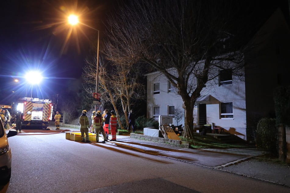 An der Gompitzer Straße kam es am Sonntagabend zu einem ABC-Einsatz.