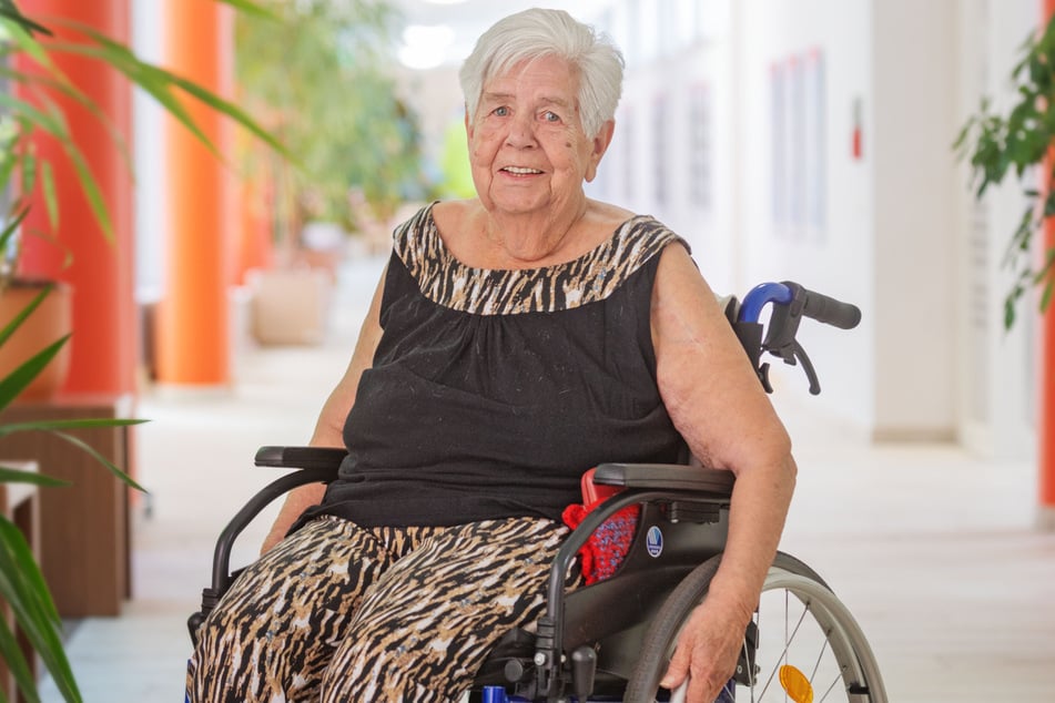 Dörthe Bremer (83) wohnt seit letztem November im AWO-Seniorenheim und ist "glücklich".