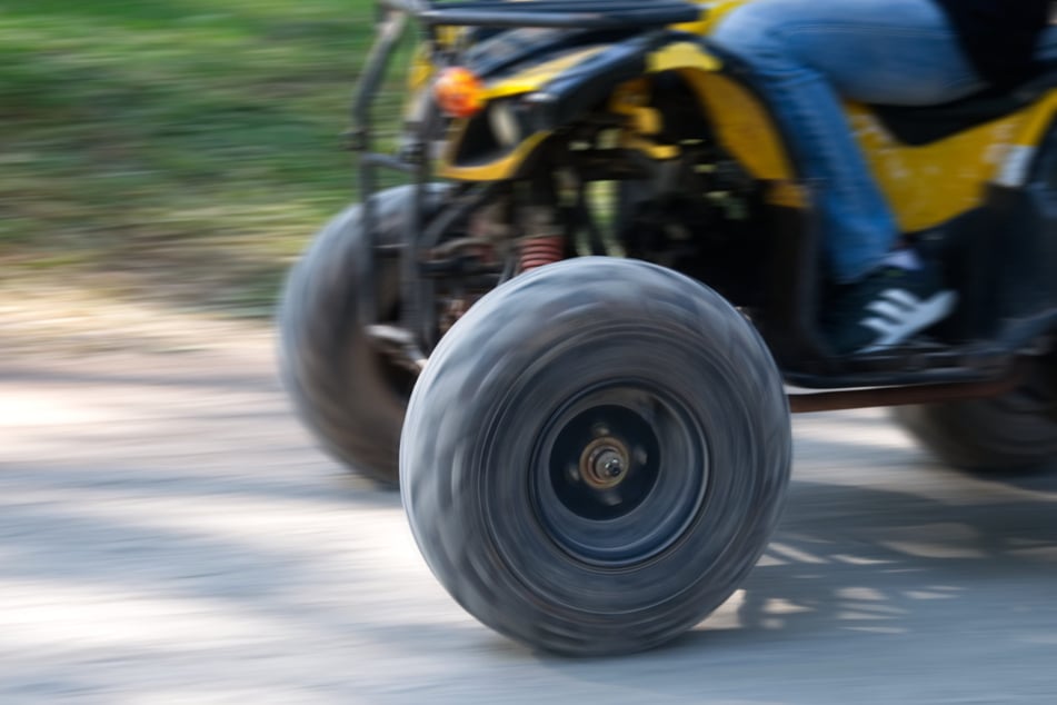 Bei einer Fahrt in Stephansposching kippte ein Quad um. (Symbolfoto)