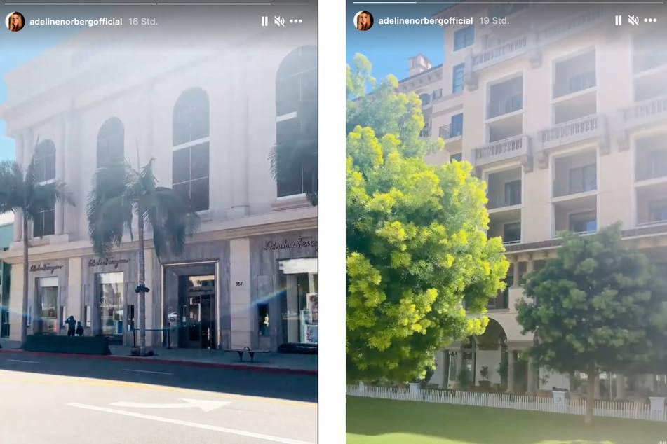 Adeline ist aktuell in Beverly Hills.
