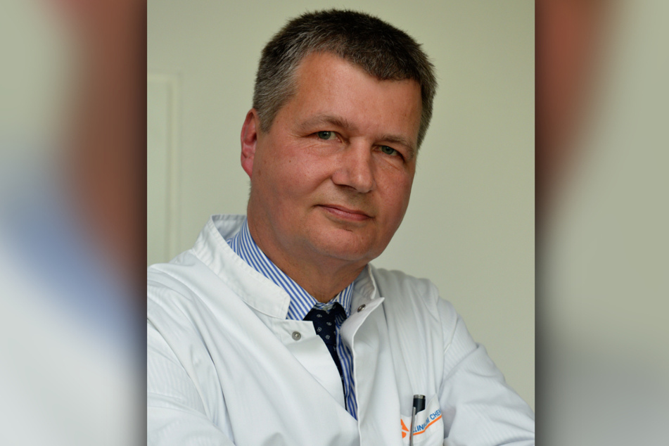 Professor Ralf Steinmeier (62) ist der Ärztlicher Direktor des Klinikums Chemnitz.