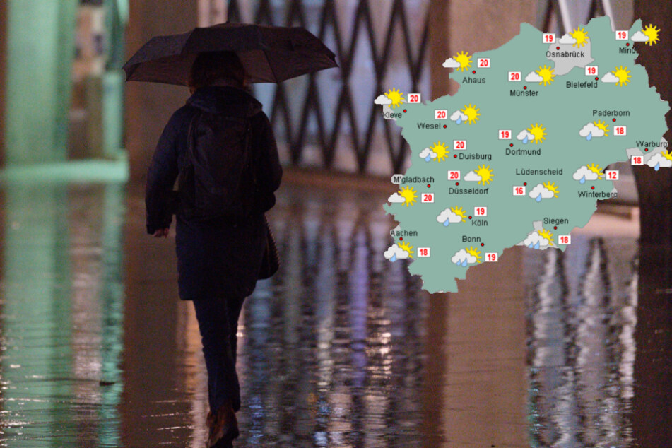 Nach Platzregen zum Wochenstart: Schlechtes Wetter hat NRW weiter fest im Griff
