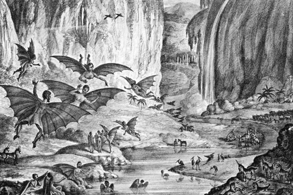 Heute vor 191 Jahren: Als eine Zeitung über angebliches Leben auf dem Mond berichtete