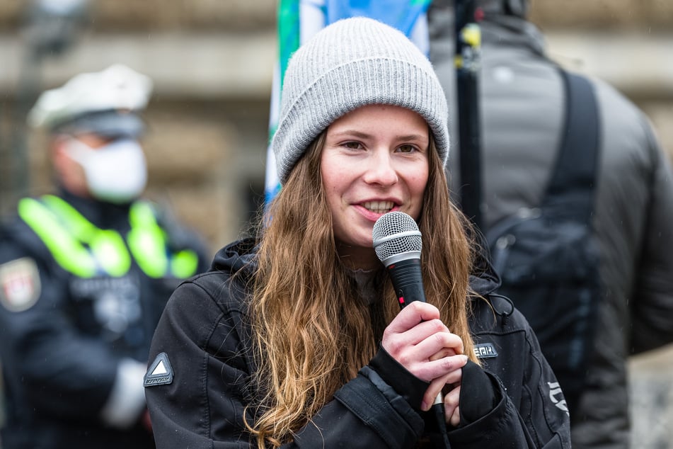Klima-Aktivistin Luisa Neubauer wird am Sonntag bei einer Demo am Tagebau Garzweiler erwartet.