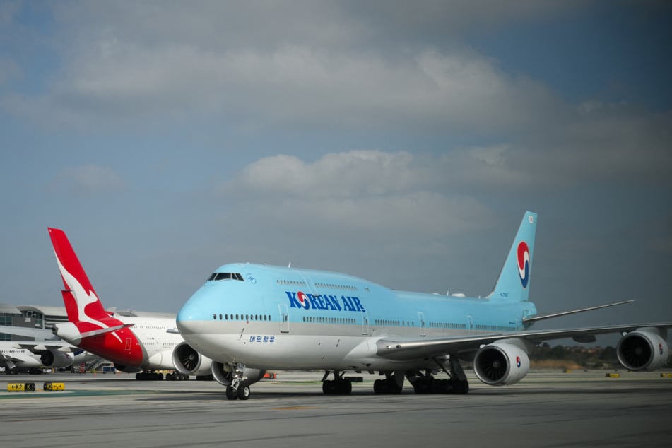 Eine Maschine der südkoreanischen Fluggesellschaft Korean Air.