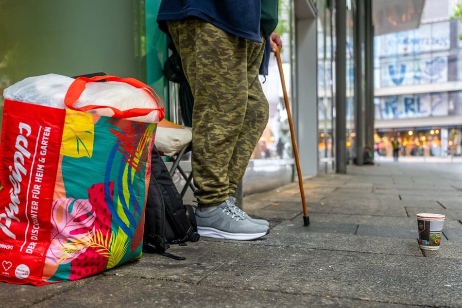 Nicht jeder hat ein Dach über dem Kopf - vor allem bei schlechtem Wetter wird die Lage oft besonders prekär.