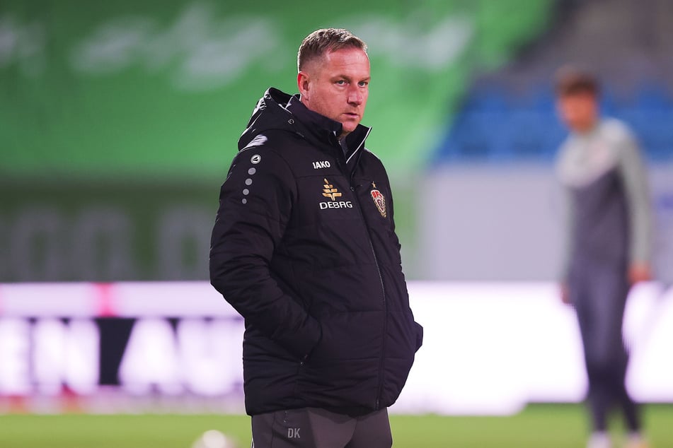 BFC-Trainer Dennis Kutrieb (46) musste schon am Sonntag seinen Hut nehmen.