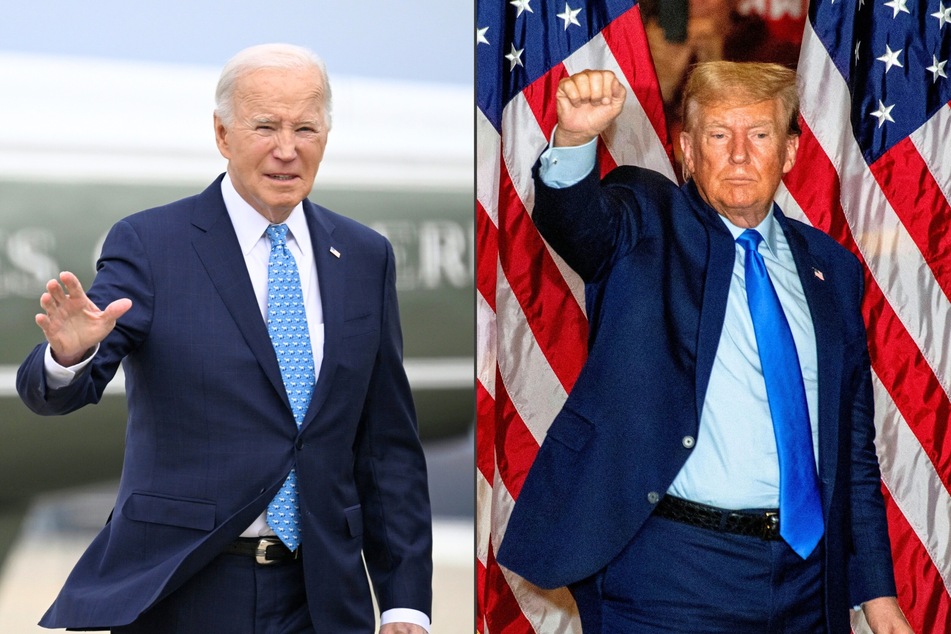 Presidential candidate Joe Biden (l.) and Donald Trump (r.) have very different political strategies as they prepare to face off in the general elections later this year.
