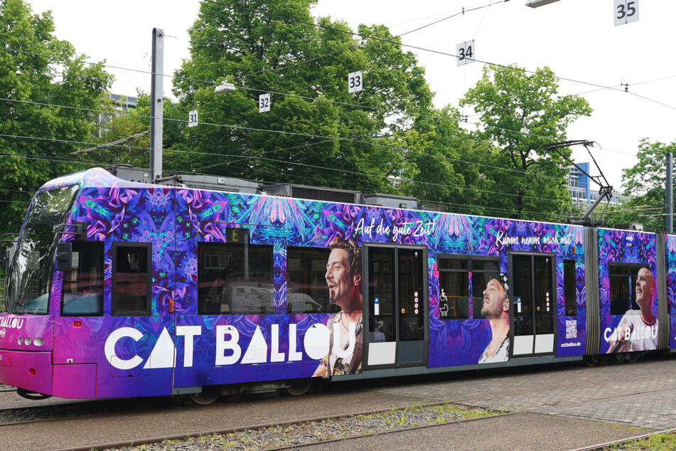In den kommenden zwei Jahren fährt eine spezielle "Cat Ballou"-Bahn durch die Domstadt.