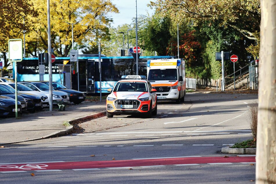 Der Unfall ereignete sich am Busbahnhof Waiblingen.