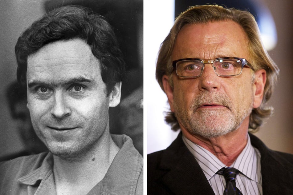 Ted Bundy (†42, l.) ermordete Dutzende junge Frauen. John Henry Browne (78) war sein Verteidiger.