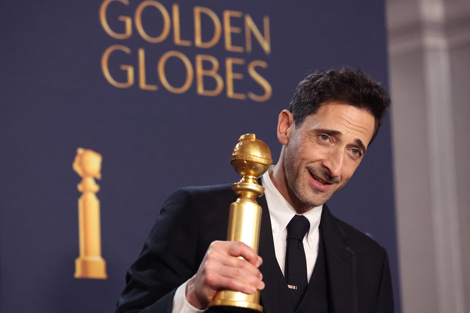 Adrian Brody won best actor in a drama for his portrayal of a Jewish architect who survives Nazi persecution and immigrates to the US.