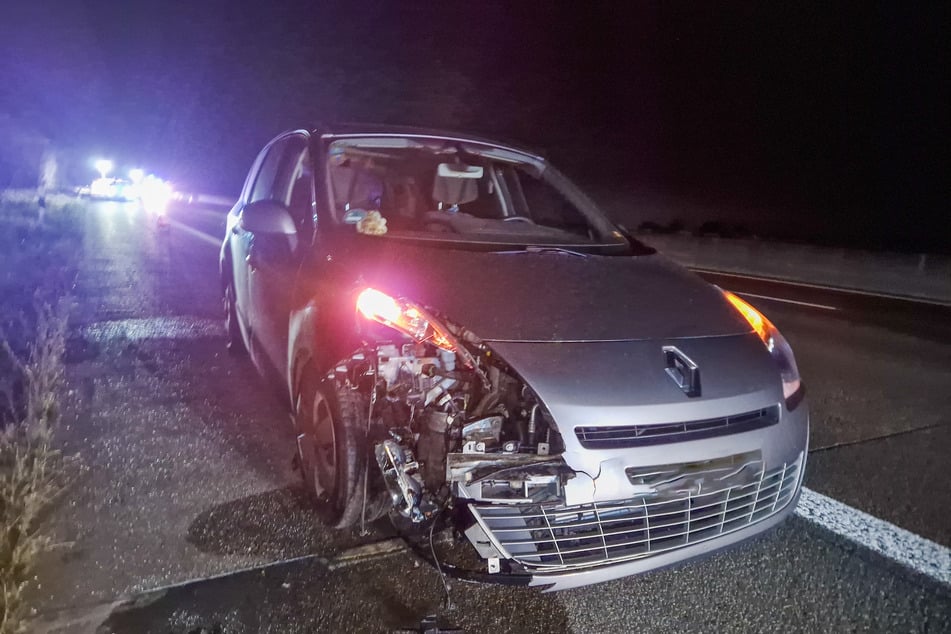 Der Renault-Fahrer erlitt einen Schock.