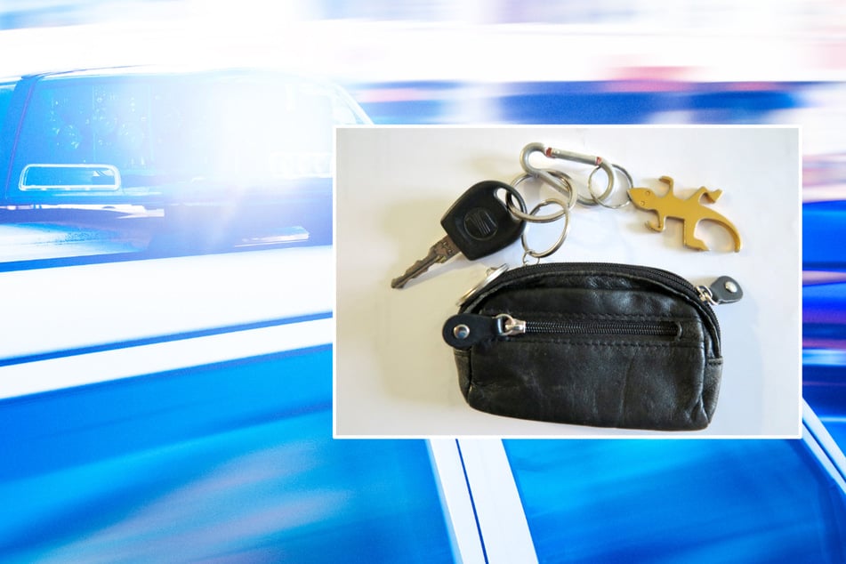 Geklauter Seat-Schlüssel im Erzgebirge sichergestellt: Wer erkennt diesen Schlüsselbund?