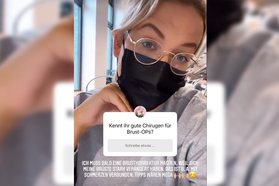 Per Instagram-Story fragte Josimelonie (28) ihre Fans, wer einen guten Chirurgen für eine Brustkorrektur kenne.