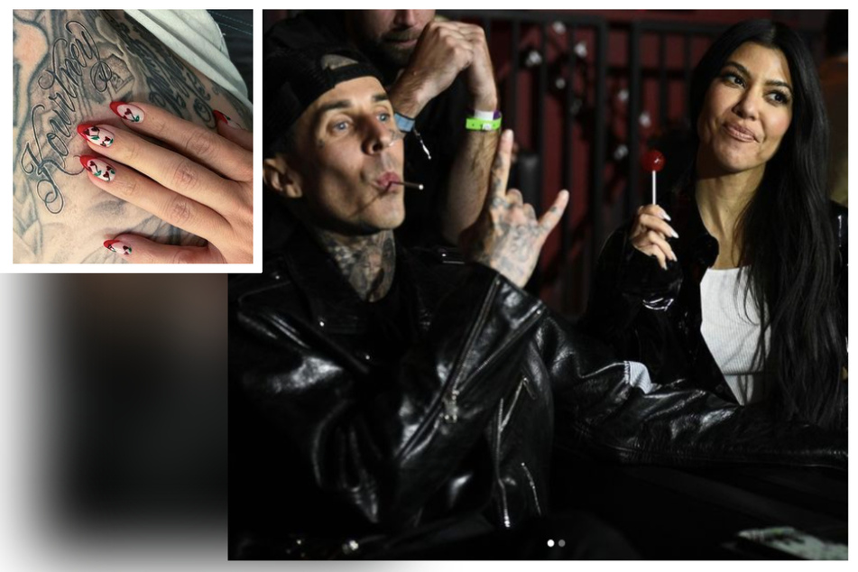 Kourtney Kardashian and Travis Barker make it permanent with a new tattoo!