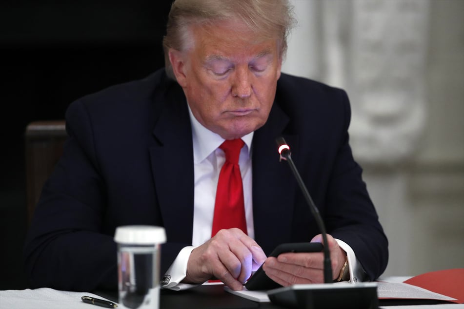 Der Start des neuen Trump-Auftritts war zunächst groß angekündigt worden. Das Interesse an dem Block soll jedoch gering gewesen sein.