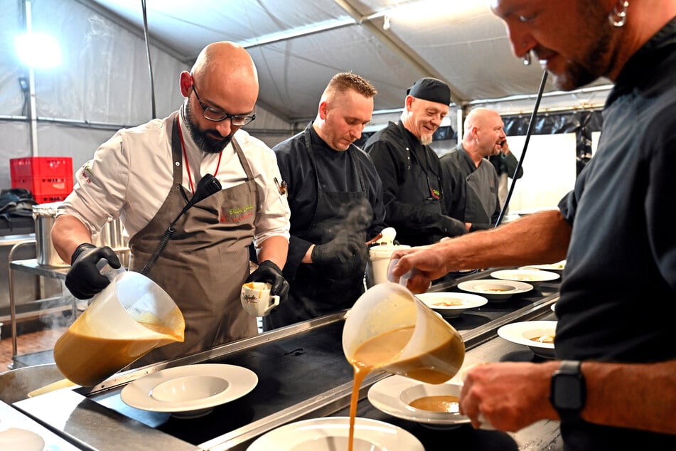 "Die Suppe bin ich", sagt Kasi.
