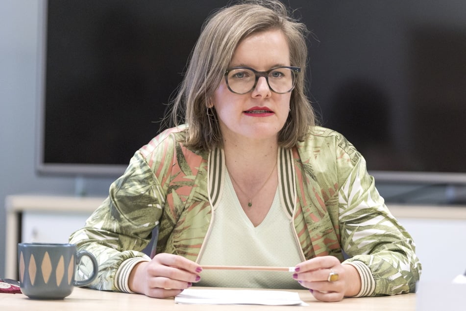 Agnes Scharnetzky (38) ist Fraktionschefin der Grünen.