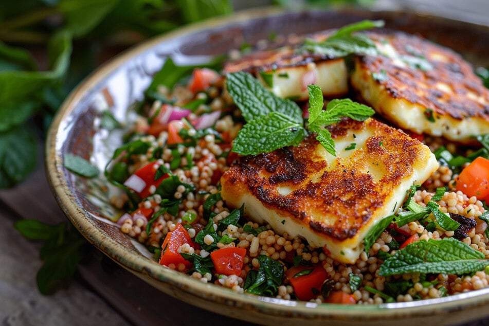 Ein Couscous-Salat mit frischen Zutaten, schnell zubereitet perfekt für Deinen Sommerabend.