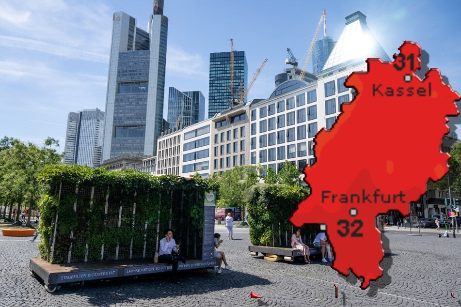 Am Mittwoch und am Donnerstag wird in Frankfurt und an den meisten Orten in Hessen die 30-Grad-Grenze durchbrochen.