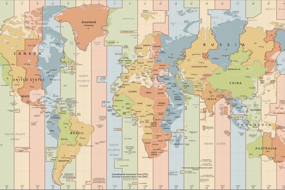Nada que ver con Rusia o Canadá: Este país tiene la mayor cantidad de husos horarios