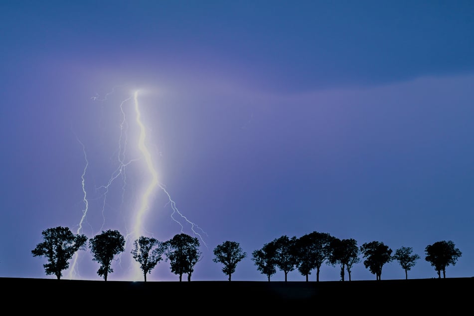 Gewitter und Regen ziehen am Wochenende durch Sachsen-Anhalt. (Symbolbild)