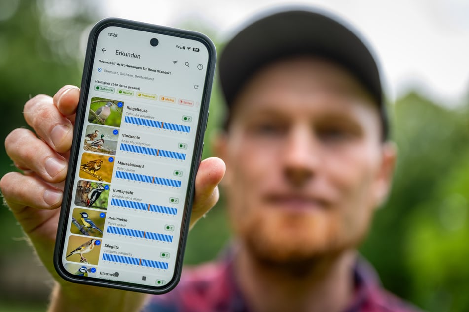 Fast 9000 Vogelstimmen kann die App erkennen.