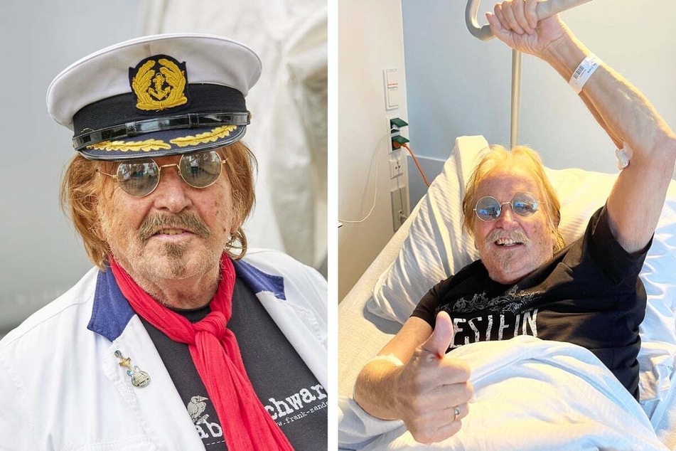 Frank Zander (81) wurde Mitte Dezember in ein Krankenhaus gebracht.