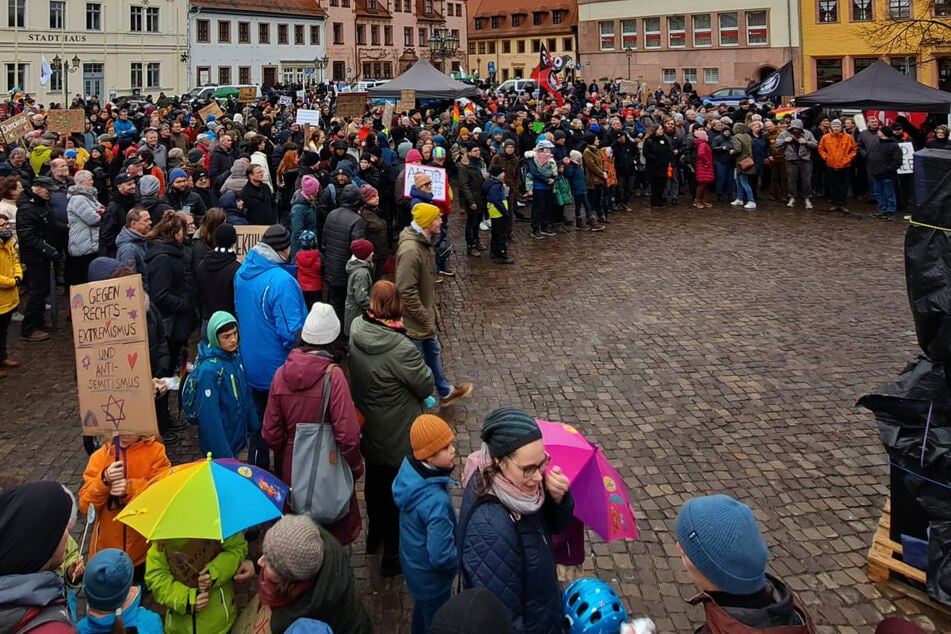 "Zusammen gegen Rechts!": Anti-Nazi-Demo in Grimma - auch Gegenprotest erwartet