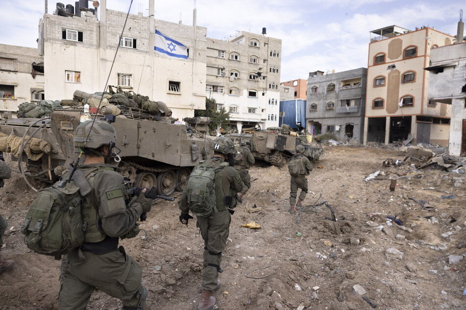 Israelische Soldaten Mitte Dezember im Stadtteil Shijaiyah in Gaza-Stadt.