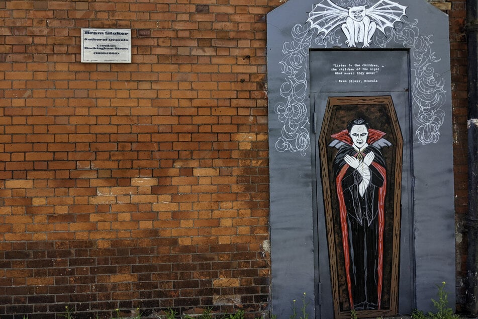 The former home of Dracula author Bram Stoker on 30 Kildare Street in the Dublin city center.