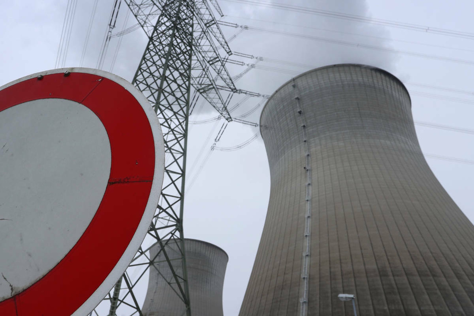 Das Atomkraftwerk im bayerischen Grundremmingen, dessen letzter Reaktorblock zum, 31. Dezember 2021 stillgelegt wurde.