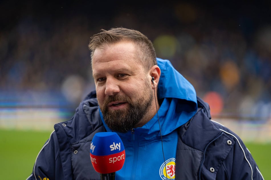 Braunschweigs Coach Heiner Backhaus (43) fand nach der Partie deutliche Worte für die Unsportlichkeit von Yardimci.