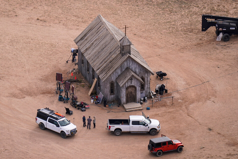 In dieser Kapelle auf dem Set der Bonanza Creek Ranch geschah das Schuss-Unglück.